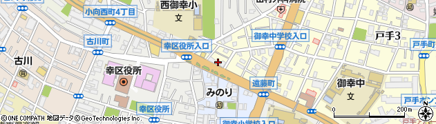 トヨタレンタリース横浜川崎遠藤町店周辺の地図