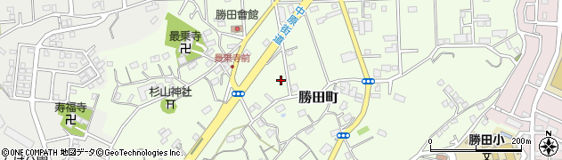 神奈川県横浜市都筑区勝田町1154-1周辺の地図