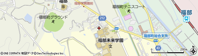 鳥取県鳥取市福部町海士388周辺の地図