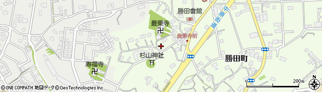 神奈川県横浜市都筑区勝田町1246-3周辺の地図