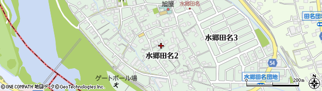 神奈川県相模原市中央区水郷田名周辺の地図