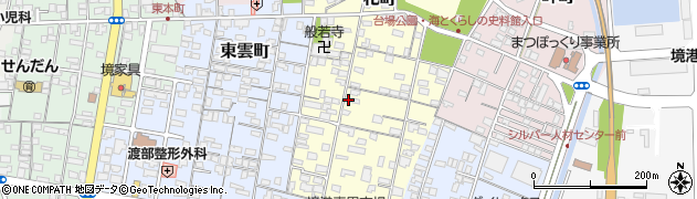 鳥取県境港市花町60周辺の地図