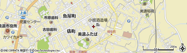 岐阜県美濃市2259周辺の地図