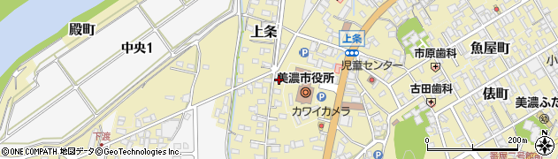 岐阜県美濃市1243周辺の地図
