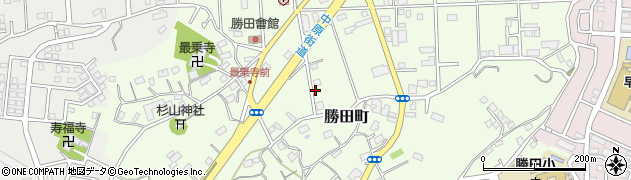 神奈川県横浜市都筑区勝田町1034周辺の地図