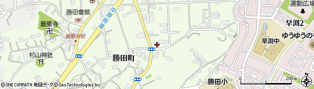 神奈川県横浜市都筑区勝田町769周辺の地図