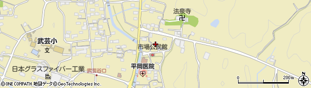 岐阜県関市武芸川町谷口1223周辺の地図