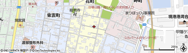 鳥取県境港市花町76周辺の地図