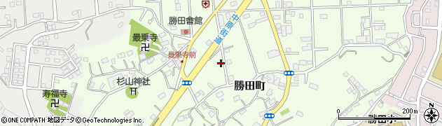 神奈川県横浜市都筑区勝田町1153周辺の地図
