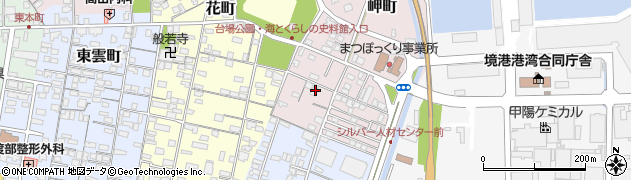 鳥取県境港市岬町8周辺の地図