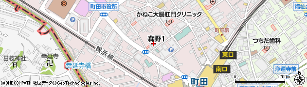 株式会社東京海上日動パートナーズ　ＴＯＫＩＯ町田支社周辺の地図