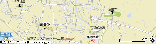 岐阜県関市武芸川町谷口1262周辺の地図