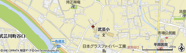 岐阜県関市武芸川町谷口1325周辺の地図