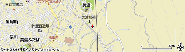 岐阜県美濃市3058周辺の地図