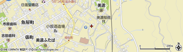 岐阜県美濃市2419周辺の地図