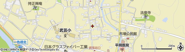 岐阜県関市武芸川町谷口1310周辺の地図