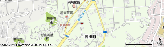 神奈川県横浜市都筑区勝田町1038周辺の地図