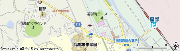 鳥取県鳥取市福部町海士459周辺の地図