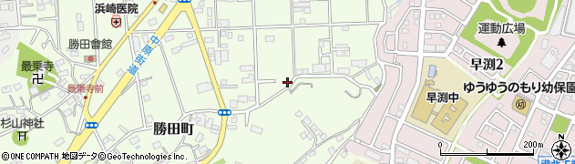 神奈川県横浜市都筑区勝田町698周辺の地図
