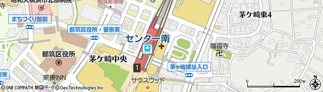 三井住友銀行港北ニュータウン支店周辺の地図