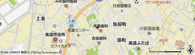 岐阜県美濃市2029-1周辺の地図