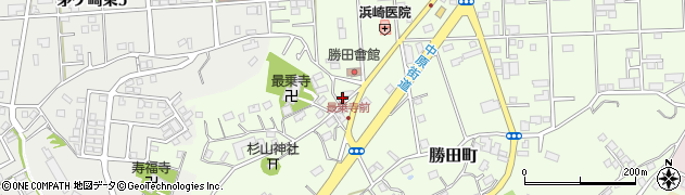 神奈川県横浜市都筑区勝田町1285周辺の地図