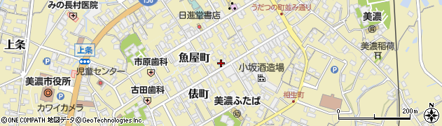 岐阜県美濃市2226周辺の地図