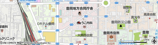 兵庫県豊岡市寿町2周辺の地図