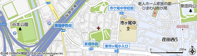 神奈川県横浜市青葉区市ケ尾町534-20周辺の地図
