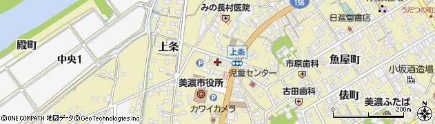 山繁商店周辺の地図