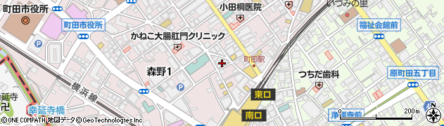 野村不動産アーバンネット株式会社町田センター周辺の地図