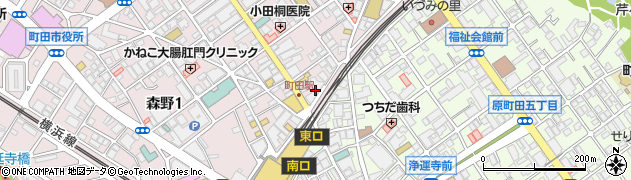 城南コベッツ町田駅前教室周辺の地図