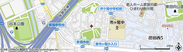 神奈川県横浜市青葉区市ケ尾町534-19周辺の地図