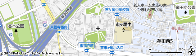神奈川県横浜市青葉区市ケ尾町534-8周辺の地図