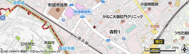 オンディーヌ町田店周辺の地図
