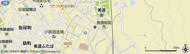 岐阜県美濃市2409周辺の地図