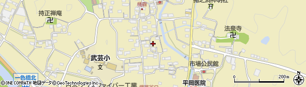 岐阜県関市武芸川町谷口1267周辺の地図
