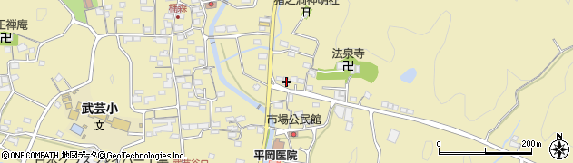 岐阜県関市武芸川町谷口1226周辺の地図