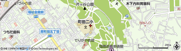 町田市　学童２１保育クラブ周辺の地図