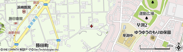 神奈川県横浜市都筑区勝田町697周辺の地図