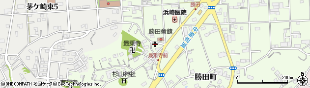 神奈川県横浜市都筑区勝田町1288周辺の地図