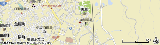 岐阜県美濃市2407周辺の地図