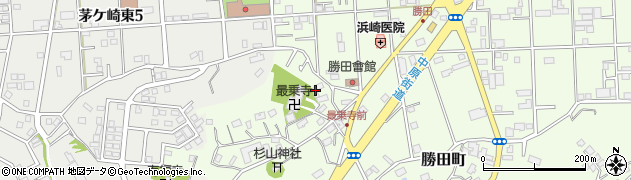 神奈川県横浜市都筑区勝田町1282周辺の地図