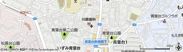 神奈川県横浜市青葉区青葉台周辺の地図