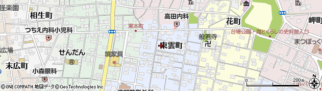 鳥取県境港市東雲町28周辺の地図