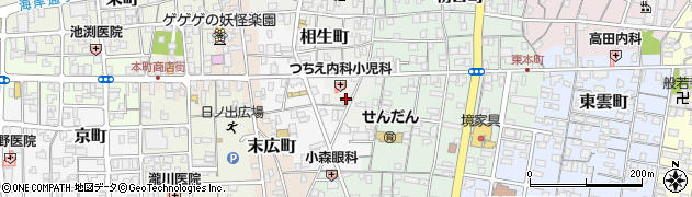 鳥取県境港市相生町125周辺の地図
