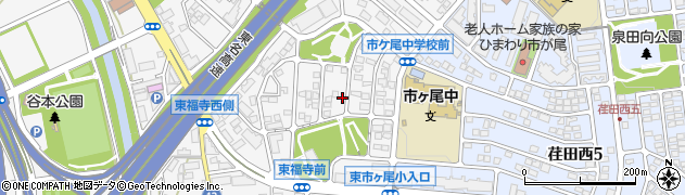 神奈川県横浜市青葉区市ケ尾町534-16周辺の地図