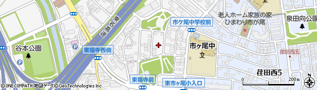 神奈川県横浜市青葉区市ケ尾町534-15周辺の地図