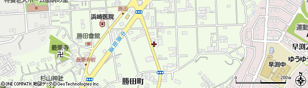 神奈川県横浜市都筑区勝田町758周辺の地図