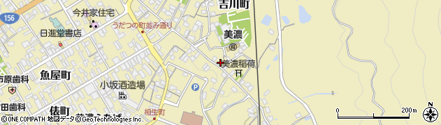 岐阜県美濃市2405周辺の地図